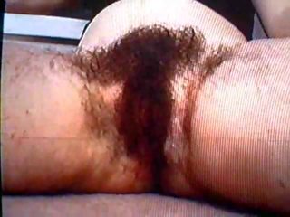 Very hairy woman