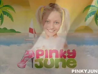 18yo hotness pinky june jerks ümber laughable playthings