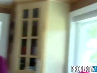 Propertysex - affascinante milf realtor prepara sporco fatto in casa sesso film con cliente