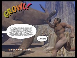 Cretaceous prick 3d geý komik sci-fi ulylar uçin film erteki